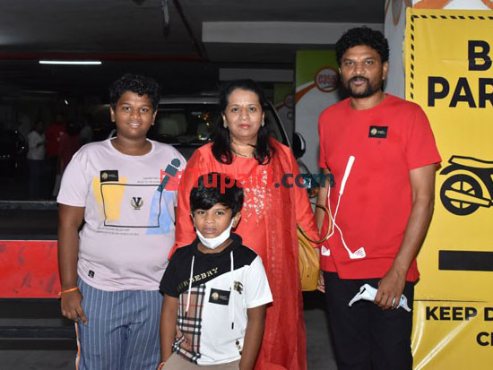 Director Parasuram With Family For SVP Movie